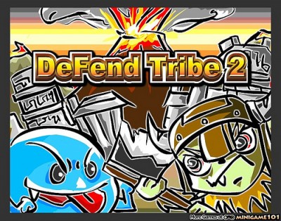 【介介】【借我做的遊戲】Flash Casual Game ＆＃8211; Defend Tribe 2